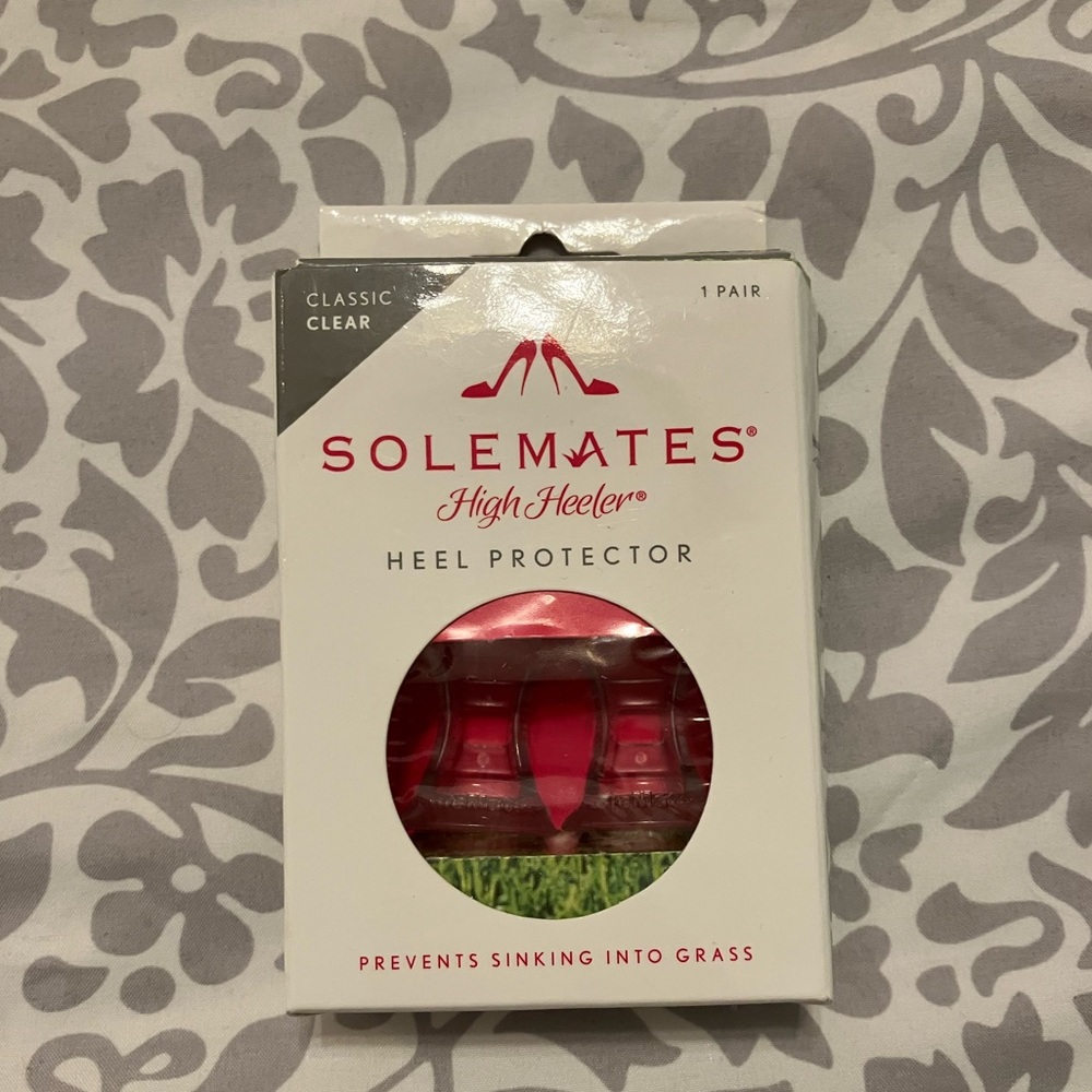 Solemates clear heel protectors
